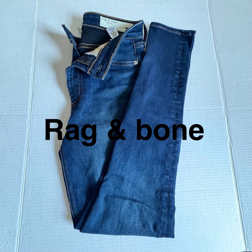 Rag & bone Nina High Rise Skinny Jeans Size US 26